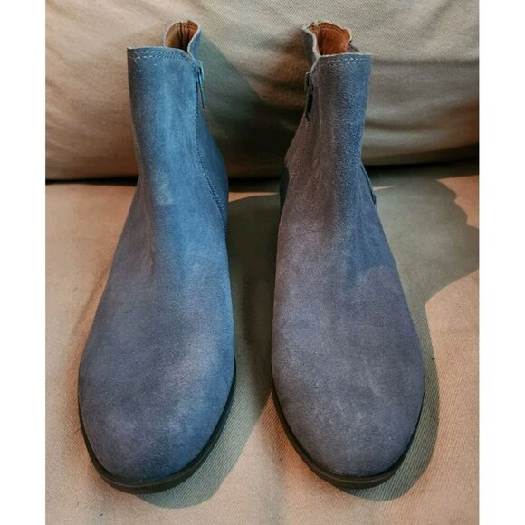 Lucky Brand LP-BYLSEA Gray Chelsea Booties Boots Size 8.5M - Picture 4 of 8